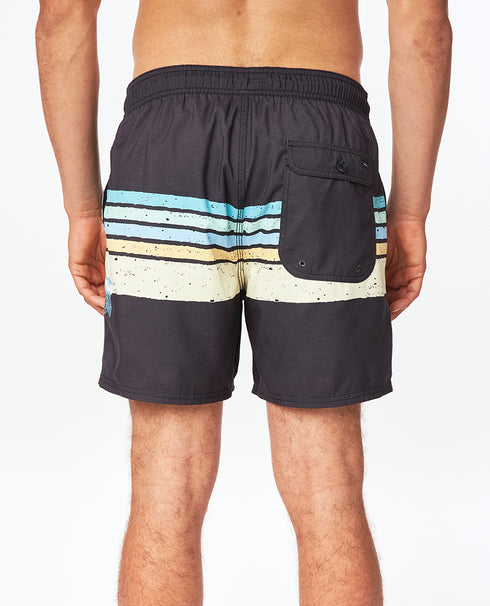 Rip Curl - framed volley - washed black